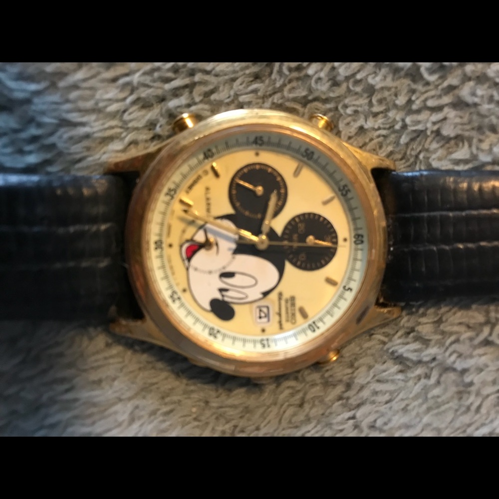 Seiko Mickey Mouse Watch.